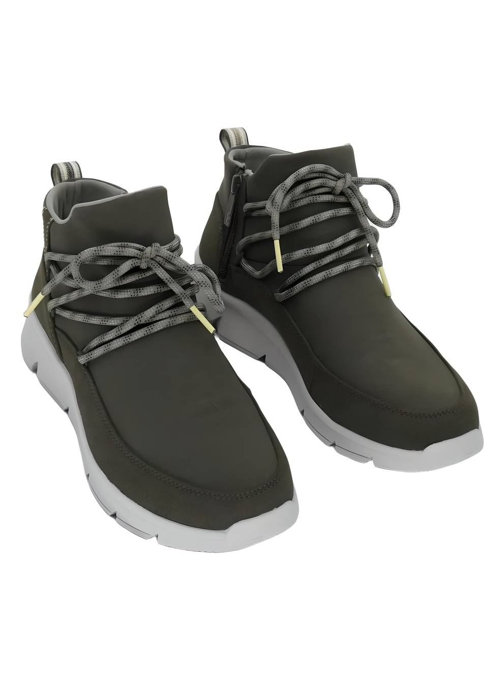 Ryka Womens Charisma Water Repellent Alpine Green Nylon Sneaker Boots Size 8.5